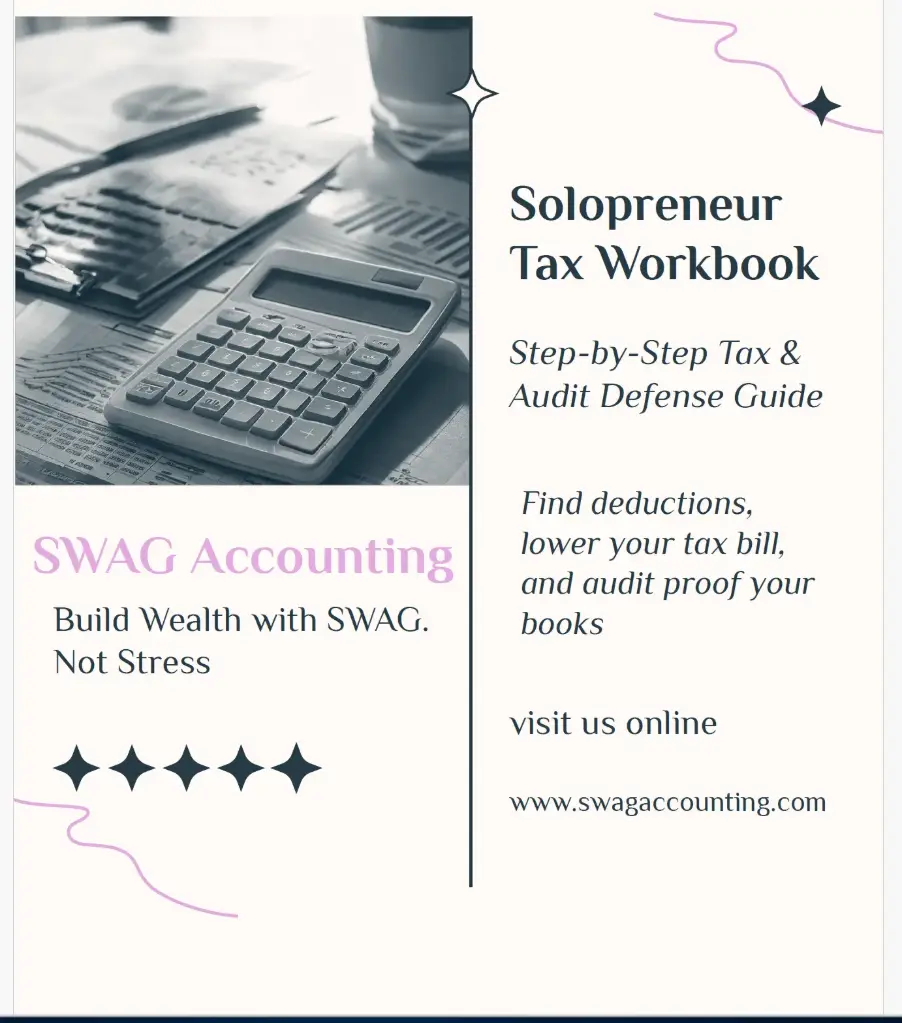 D.I.Y Solopreneur Tax Work Book